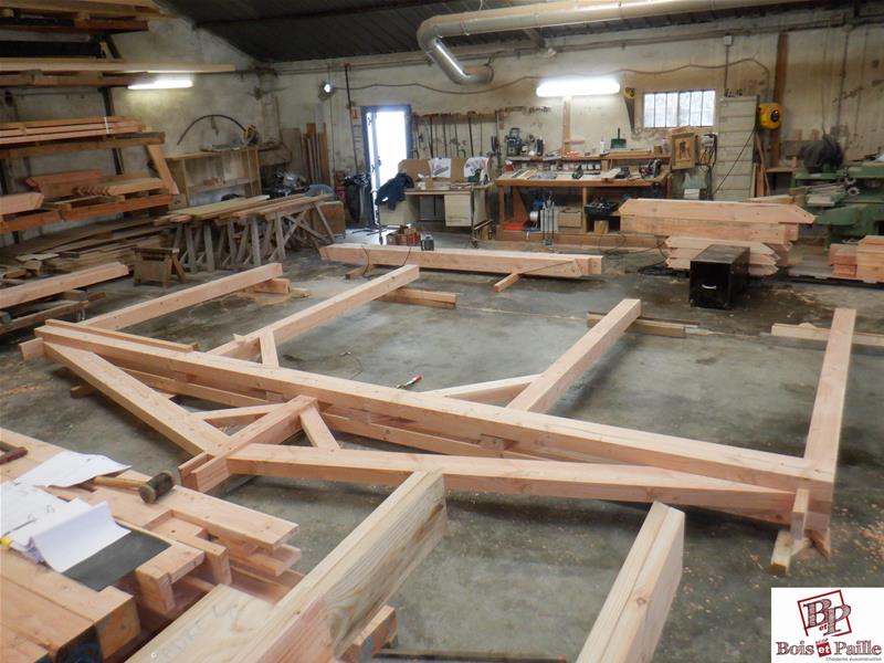 Extension isolée en bottes de paille à Lussant (17)